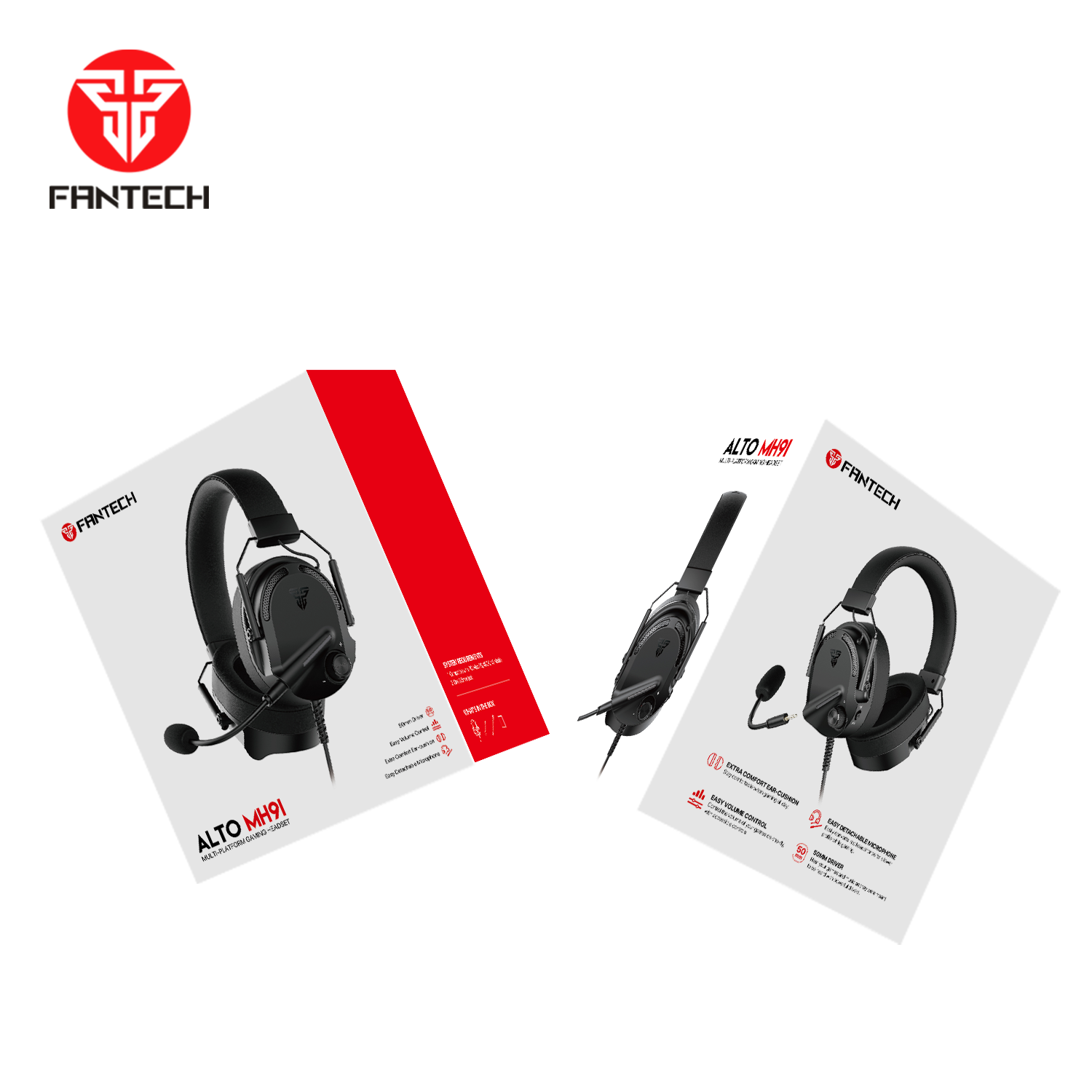 Fantech HG26 Alto 7.1 RGB – Audífonos Gamer con Micrófono - Imagen 2