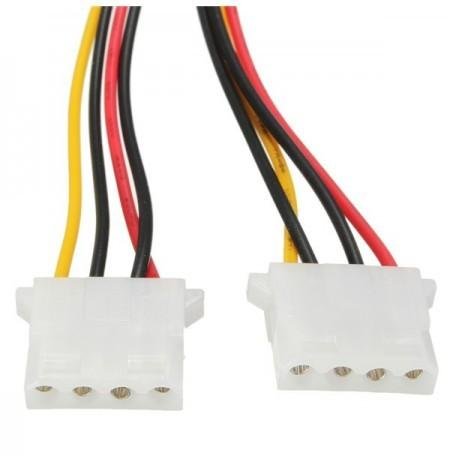 Cable de Corriente Doble IDE/SATA para Fuentes y Discos - Imagen 2