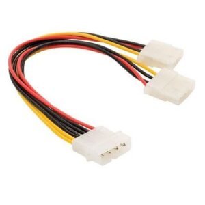 Cable de Corriente Doble IDE/SATA para Fuentes y Discos