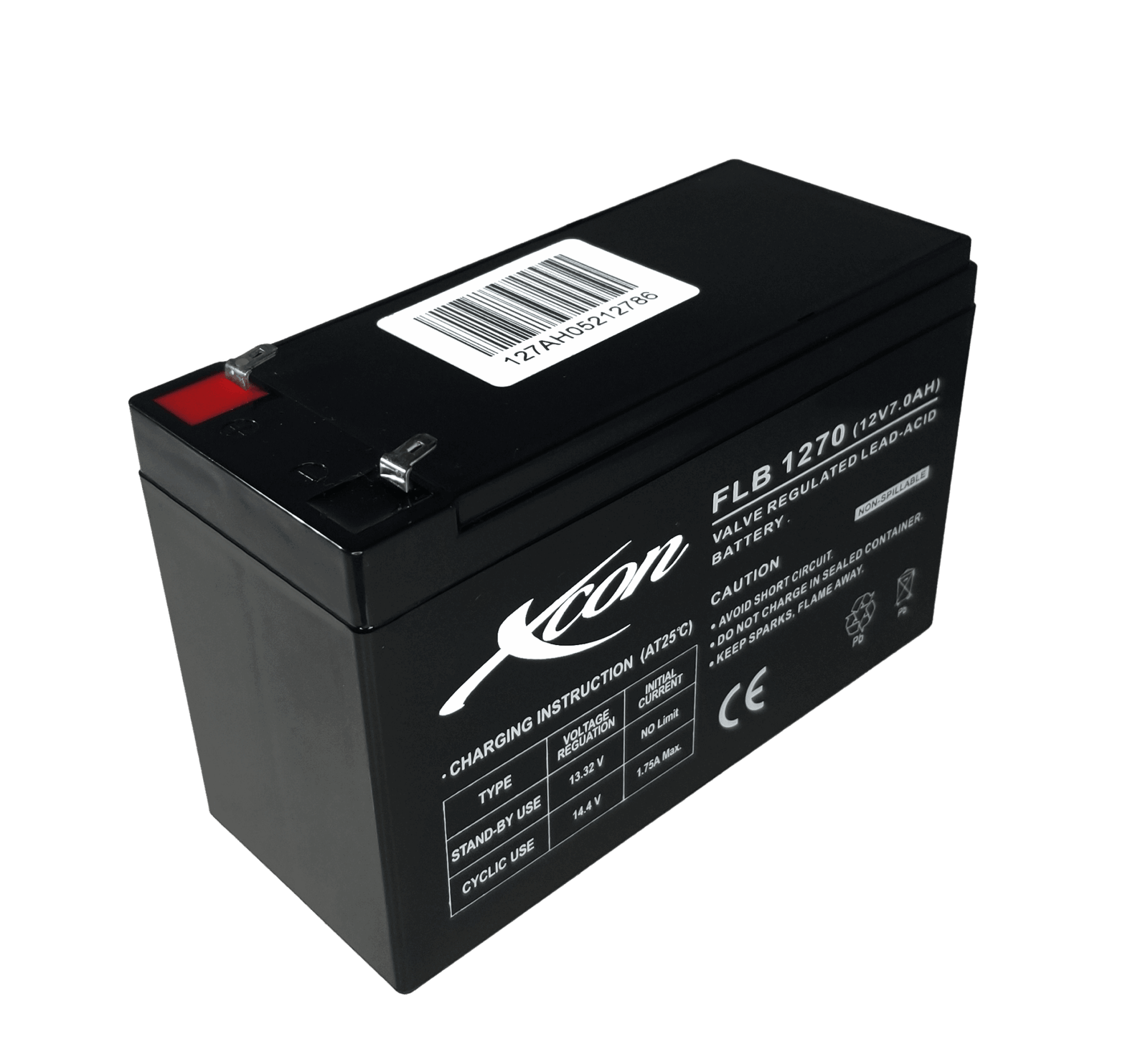Batería para UPS XCON 12v 7amp - Imagen 2