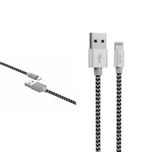 Cable Havit HV-CB728X Lightning 2.1A Tejido Nylon Gris