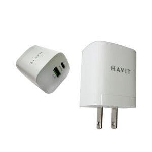 Cargador Havit UC30 Tipo C PD30W QC3.0 Carga Rápida