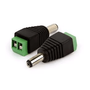 Conector DC Macho DC001 Verde para Cable - Imagen 2