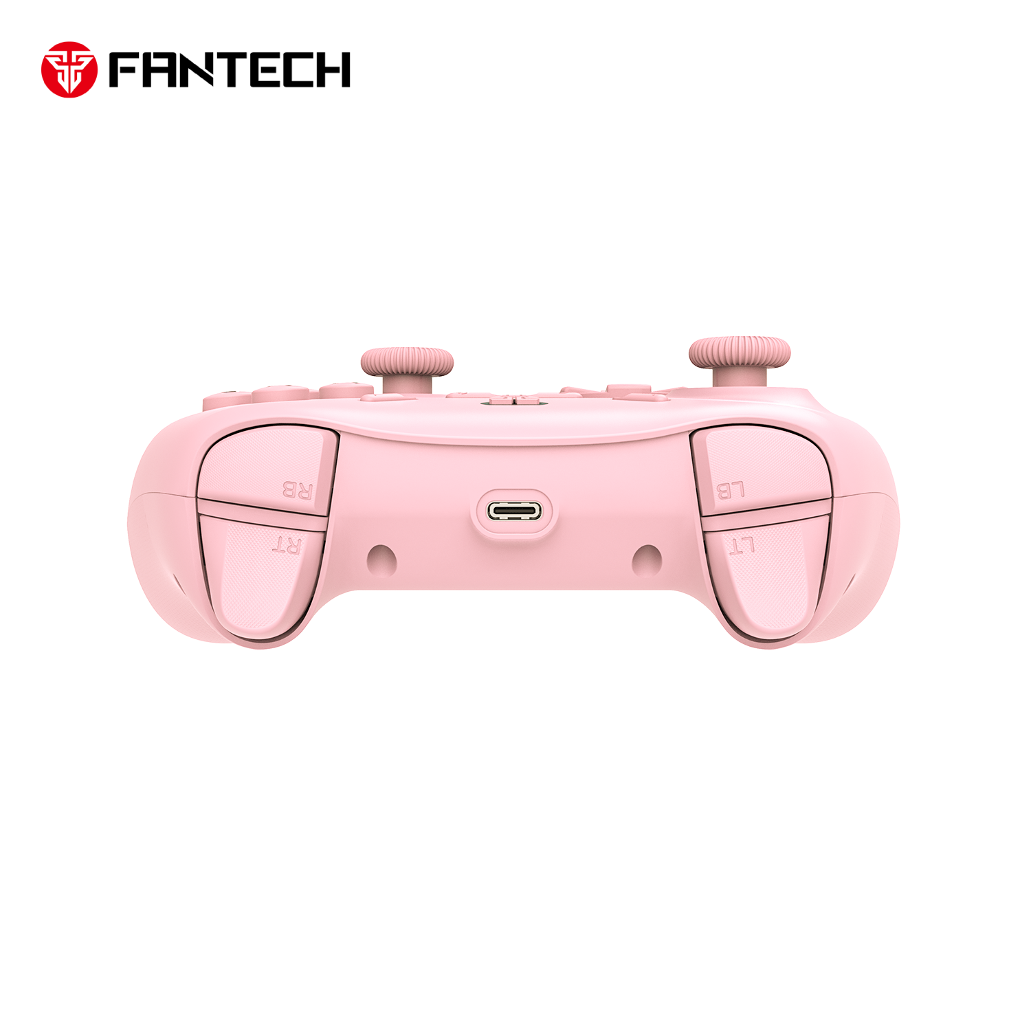 Control Gaming Fantech WGP13S Shooter III Rosado | Wireless USB-C para PC, Switch y PS3 - Imagen 3