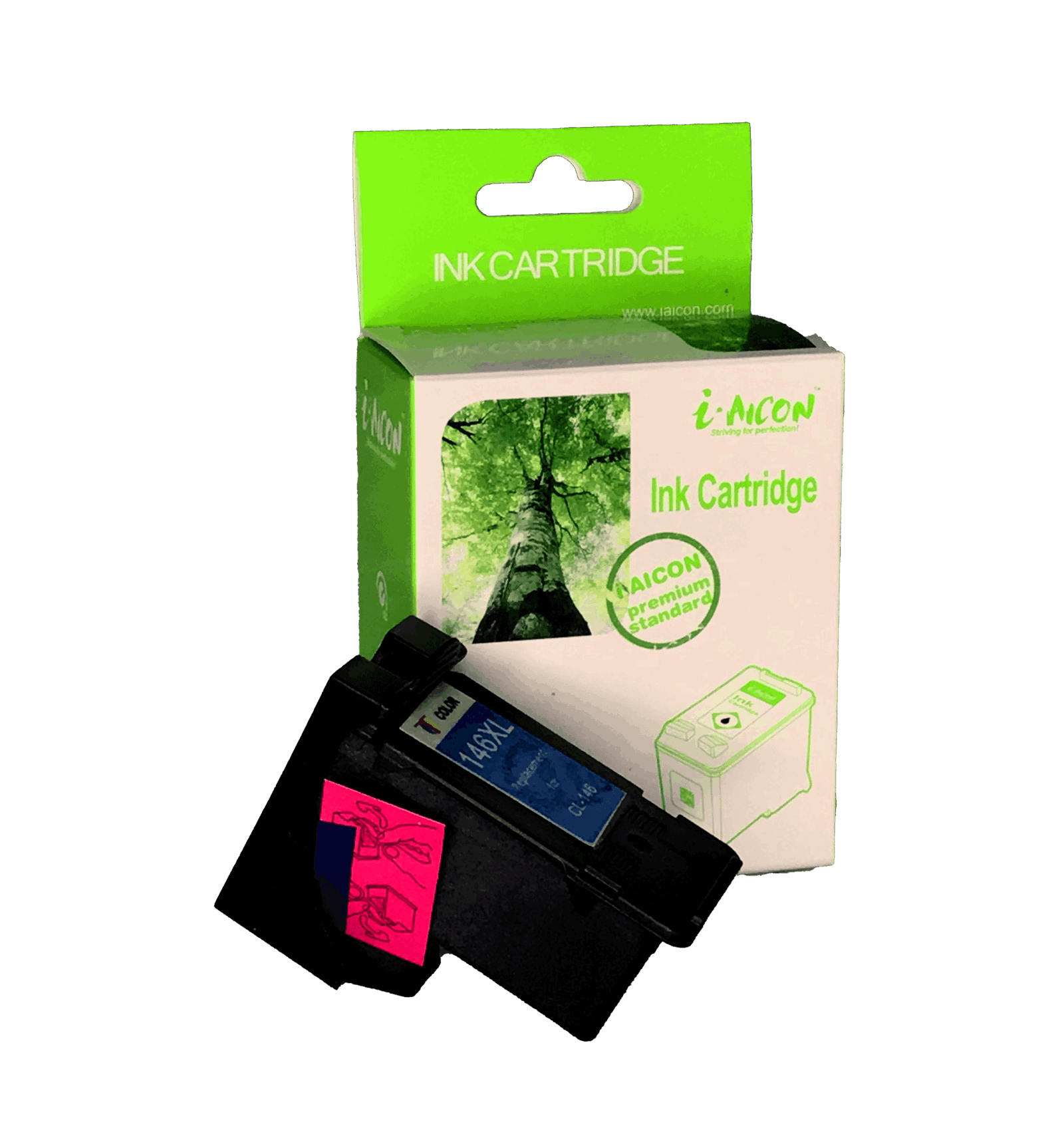 Cartucho AICOM PG-146XL Color Compatible Canon MG2410 MG2510 MG2910
