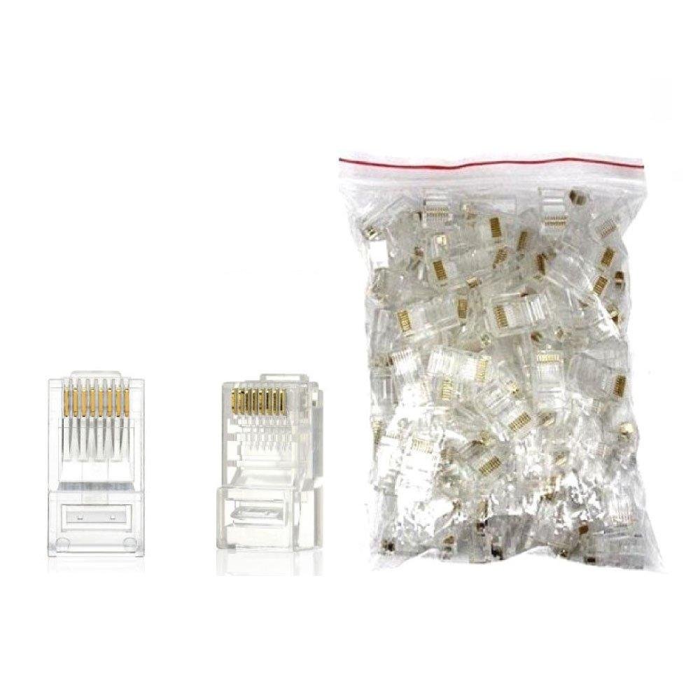 Funda De Conector RJ45 Cat6 50 Unidades - Imagen 2