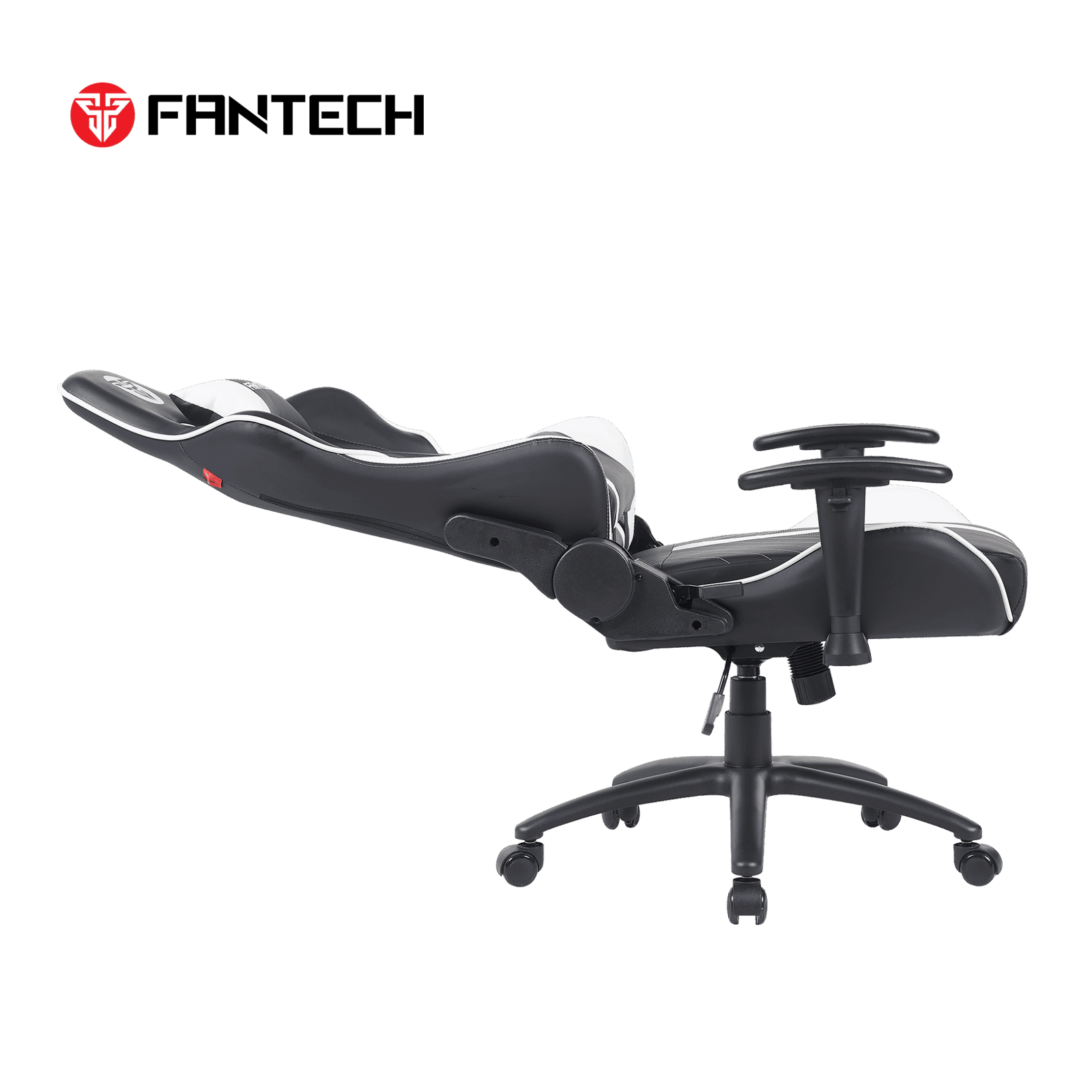 SILLA FANTECH GAMING (Mod. GC-194-NEGRO) Peso Max: 150kg, RECLINABLE, Almohada Lumbar - Imagen 3