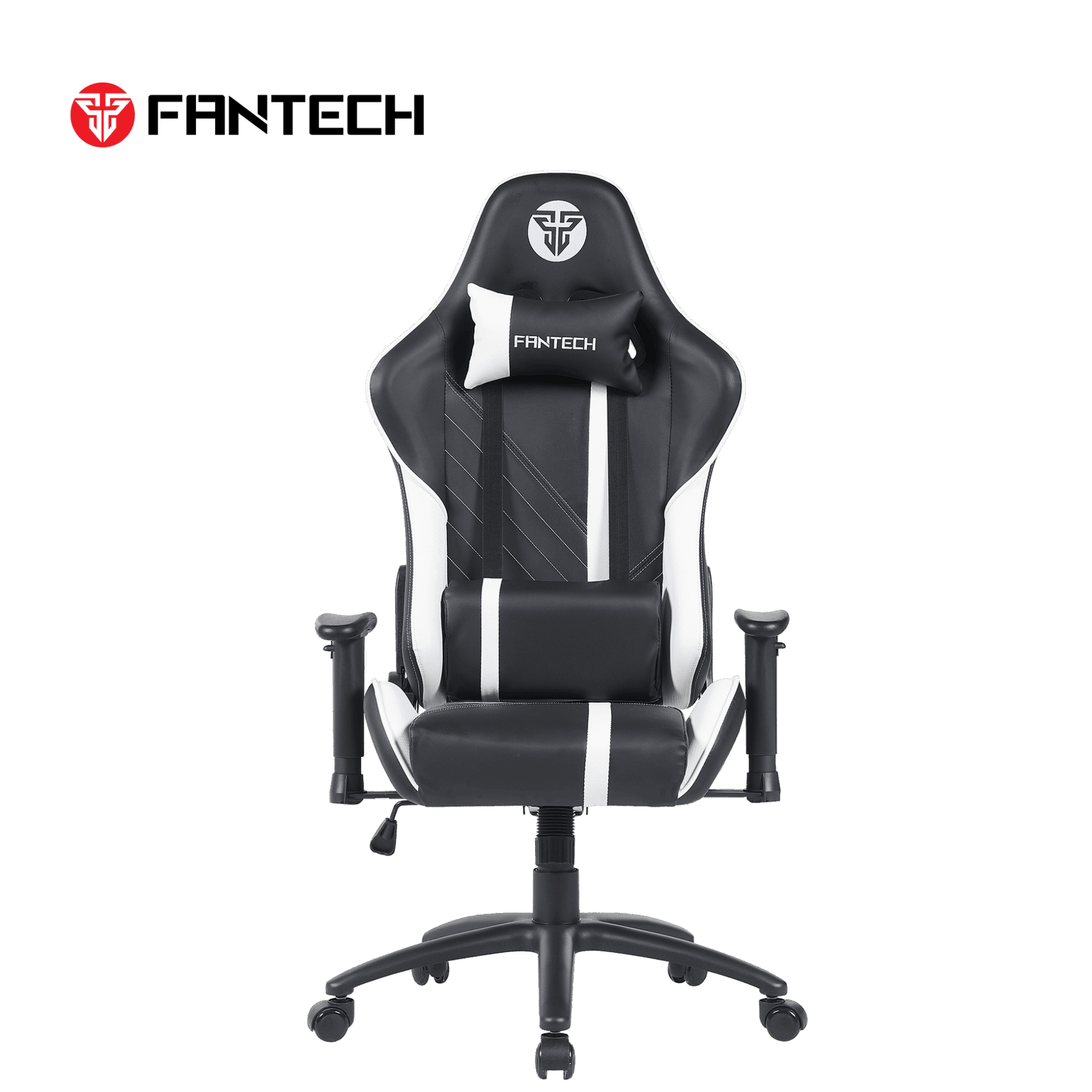 SILLA FANTECH GAMING (Mod. GC-194-NEGRO) Peso Max: 150kg, RECLINABLE, Almohada Lumbar