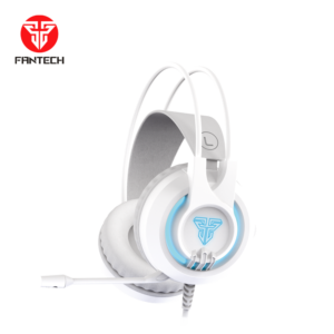 Headset Fantech HG20 Blanco Chief II Gaming RGB con Micrófono – Audífonos Gamer