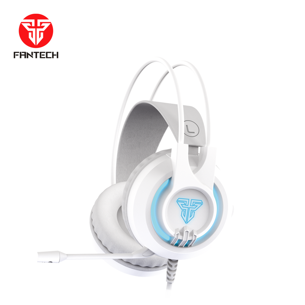 Headset Fantech HG20 Blanco Chief II Gaming RGB con Micrófono – Audífonos Gamer