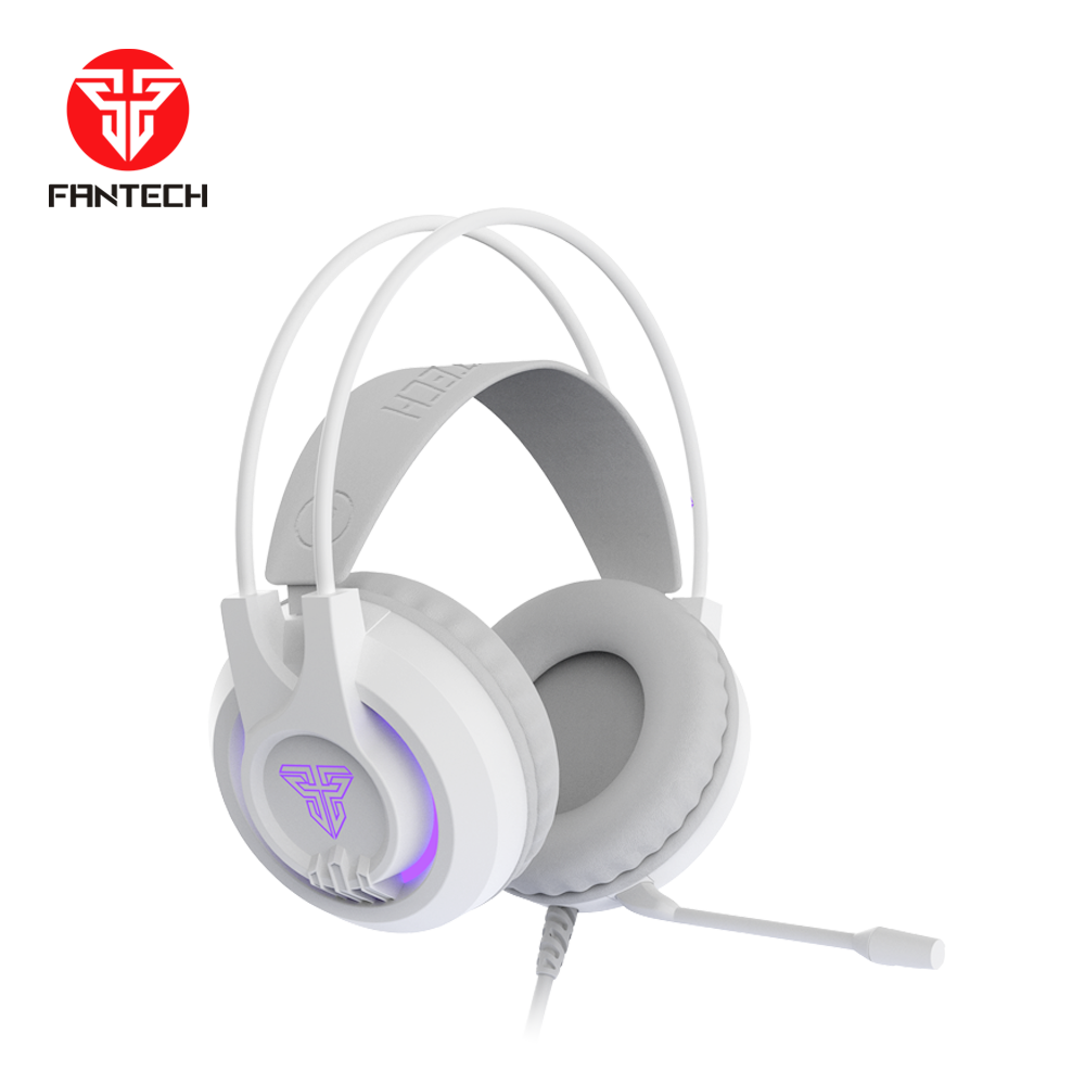 Headset Fantech HG20 Blanco Chief II Gaming RGB con Micrófono – Audífonos Gamer - Imagen 4