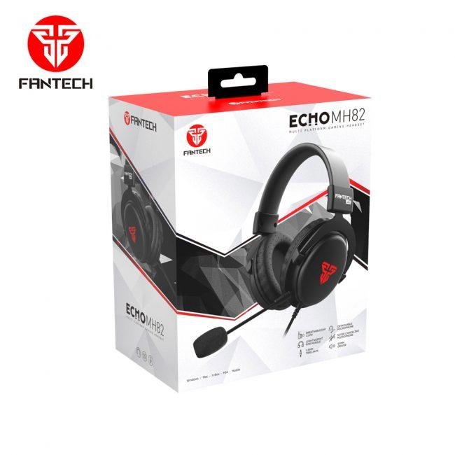 Fantech MH82 RGB – Audífonos Gamer con Micrófono y Luz LED - Imagen 2
