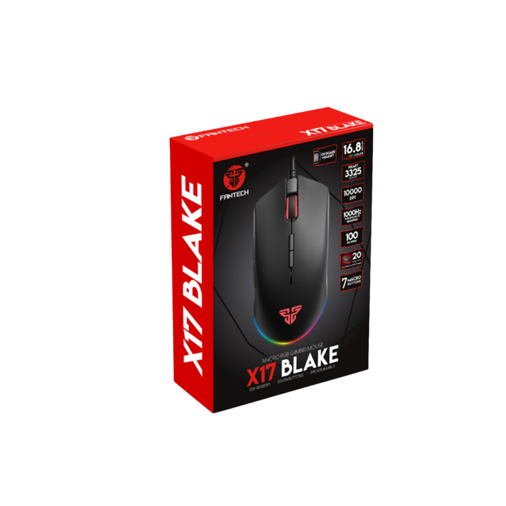 MOUSE FANTECH X17 BLAKE - Imagen 4