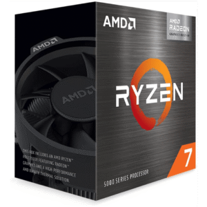 Procesador AMD Ryzen 7 5700G con Radeon Graphics, 8 núcleos, 16 hilos, con Fan