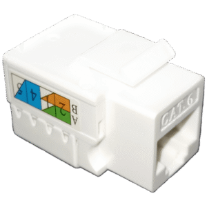 Conector Jack Venlogic Cat6e N903 para Red Ethernet