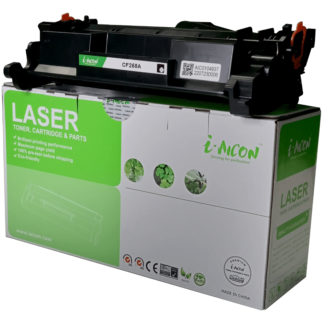 Toner Aicon (CF258A) Compatible HP, 3K Negro - Imagen 2