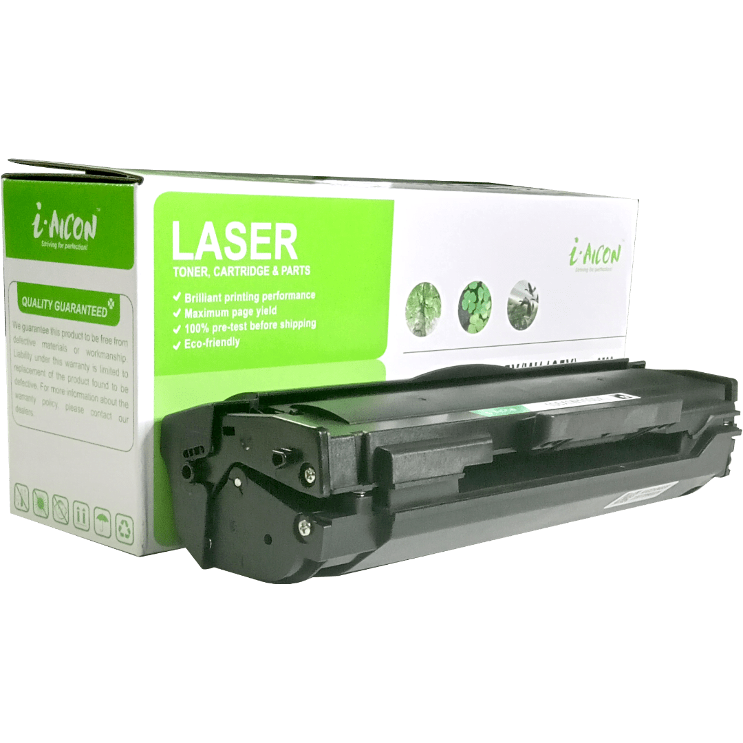 Tóner AICON 105X W1105X negro 2.5K compatible HP LaserJet - Imagen 2