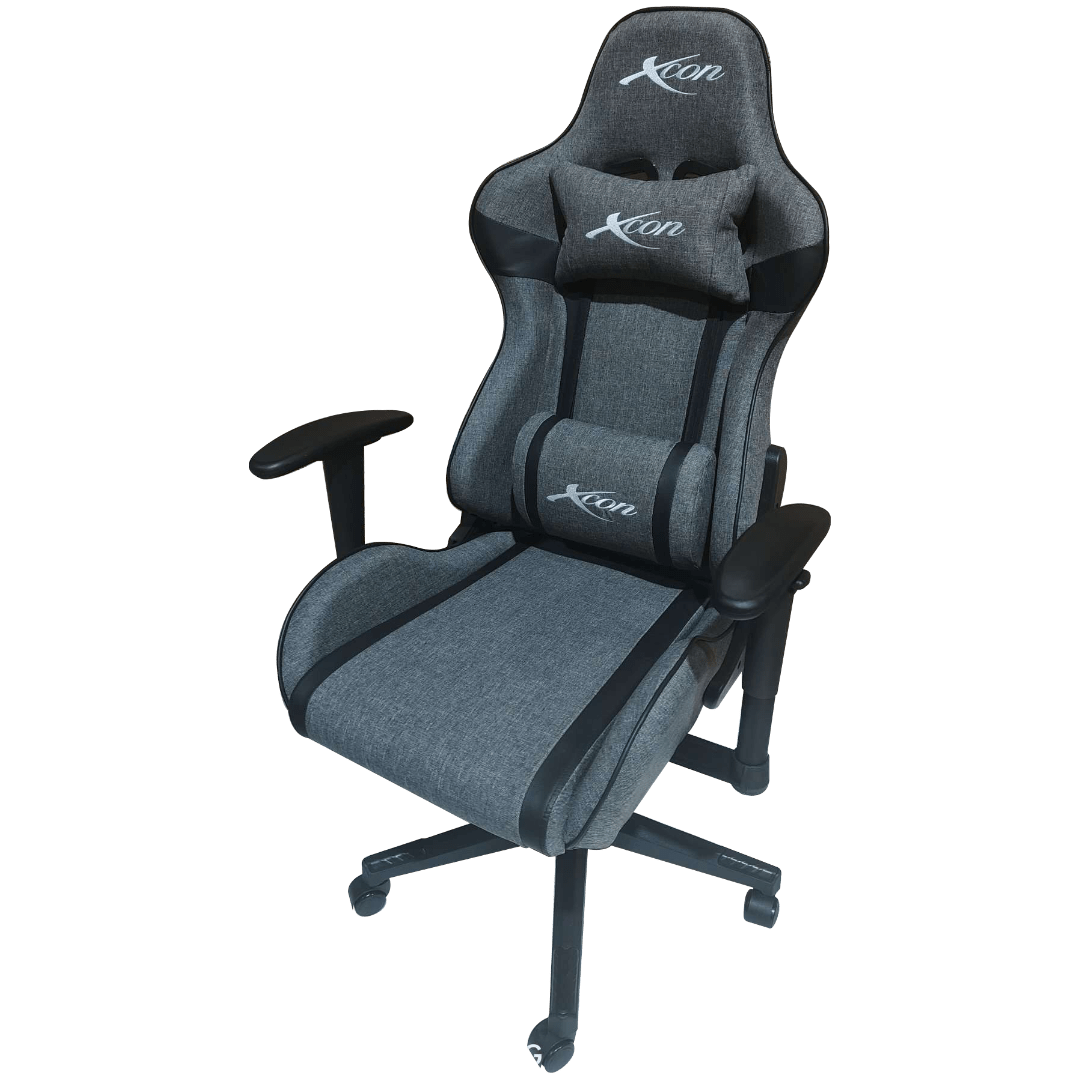 SILLA XCON GAMING (Mod. ZEUS-C2210) GRIS OSCURO CON NEGRO - Imagen 3