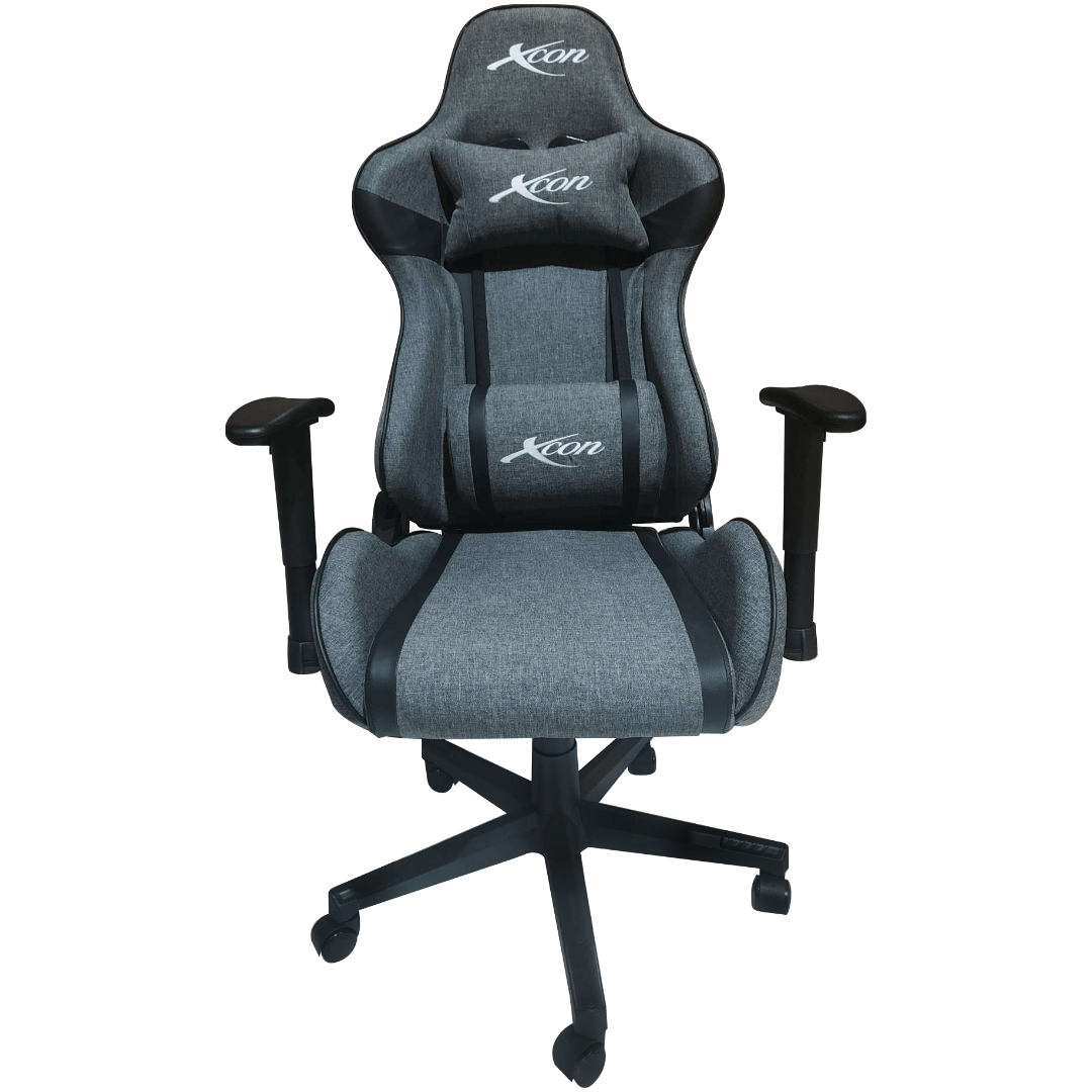 SILLA XCON GAMING (Mod. ZEUS-C2210) GRIS OSCURO CON NEGRO - Imagen 2