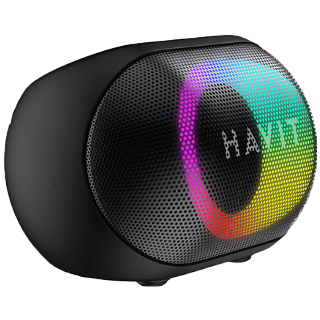 Bocina Bluetooth HAVIT SK885BT RGB Negra 8W – FM, USB, AUX y TF - Imagen 4