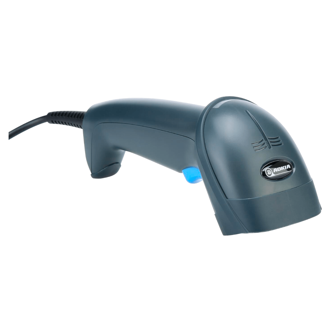 Lector AOKIA AK-938 con Base – Escáner 1D USB/PS2/RS232, Código de Barras - Imagen 3