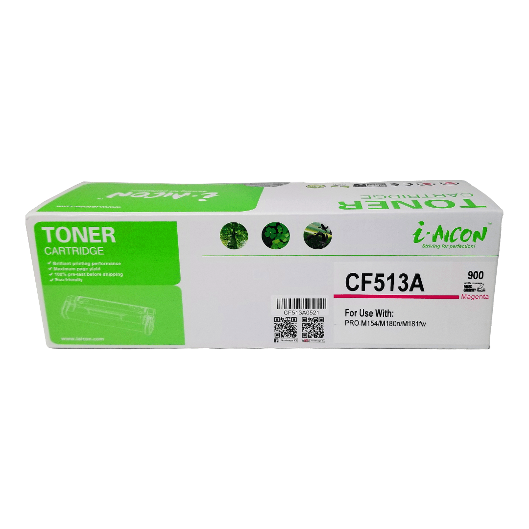 Tóner AICON 13A CF513A magenta 0.9K compatible HP LaserJet - Imagen 2