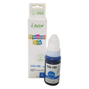 Tinta AICON GL-190 Cyan 70 ml Compatible con Canon Pixma
