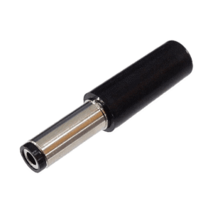 Conector Macho DC011 Negro para Cable