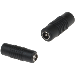 Conector Hembra DC010 Negro para Cable