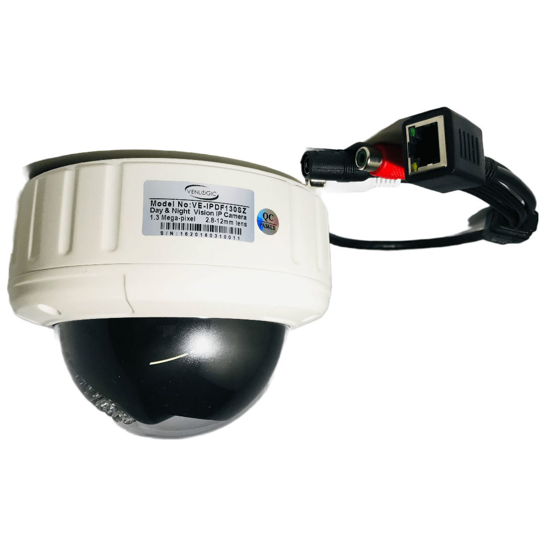 Cámara Domo IP IPDF130SZ 1.3MP Varifocal 2.8–12mm Impermeable - Imagen 2