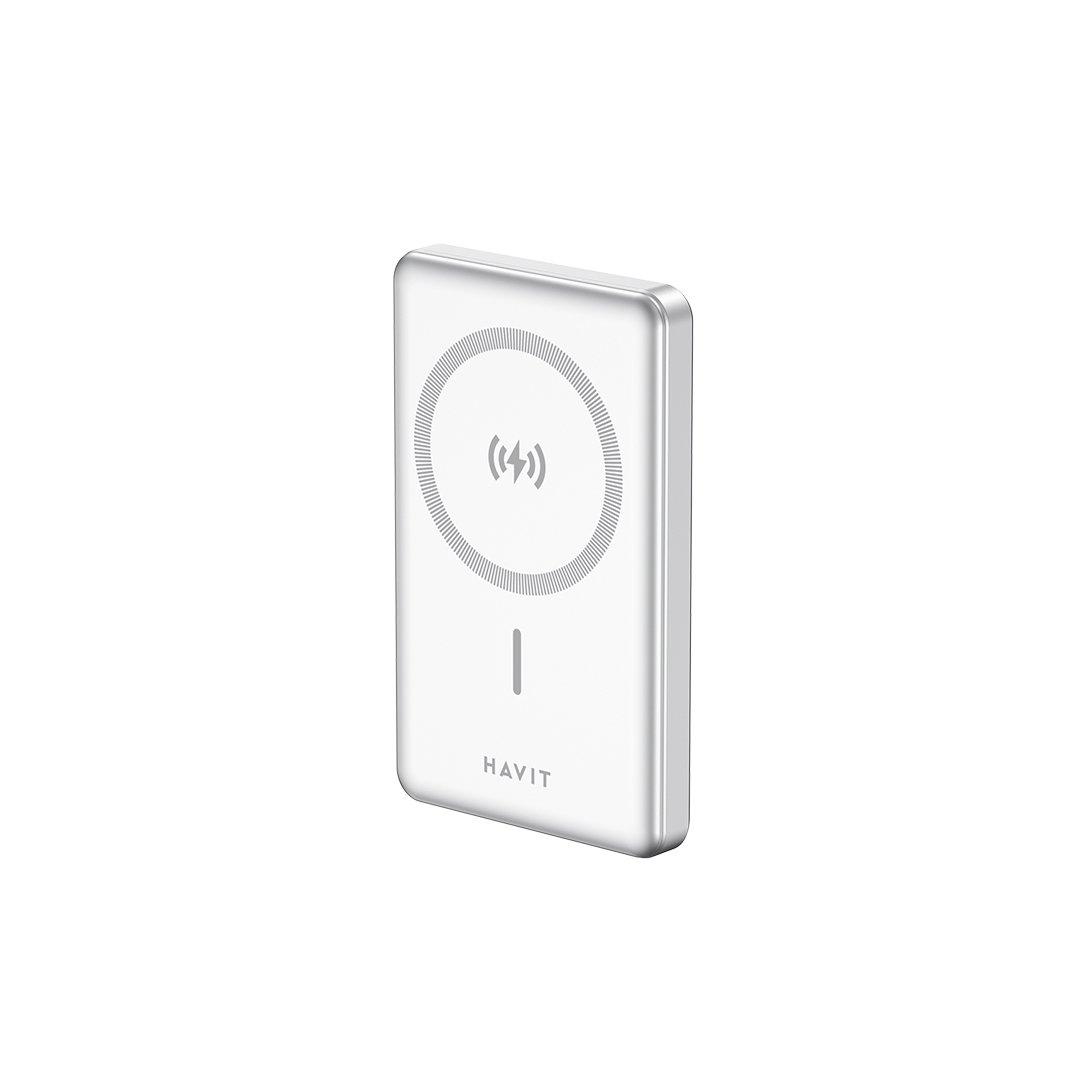 Havit PB5203 Gris – Power Bank Magnético 10000mAh Carga Rápida