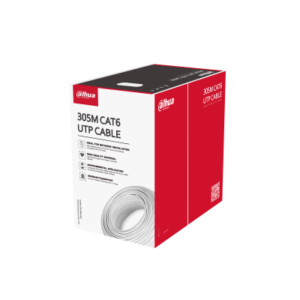 Cable de Red Dahua CAT6 UL DH-PFM920I-6U-U 1000 Pies Flame Retardant
