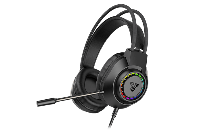 Fantech HQ55 Portal Negro RGB – Audífonos Gamer con Micrófono