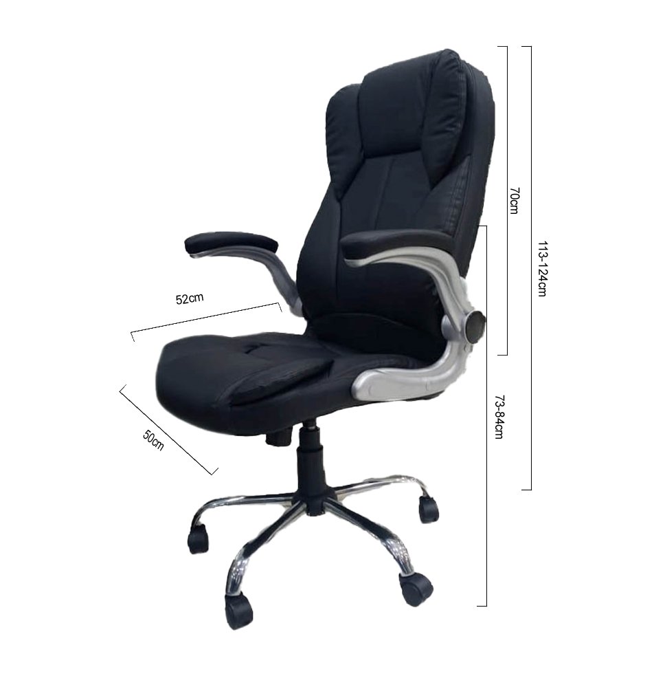SILLA XCON EJECUTIVO Mod.UT-C337 NEGRA, CON BRAZOS - Imagen 3