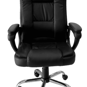 Silla Ejecutiva XCON C300C Negra – Cuero Sintético PU con Brazos