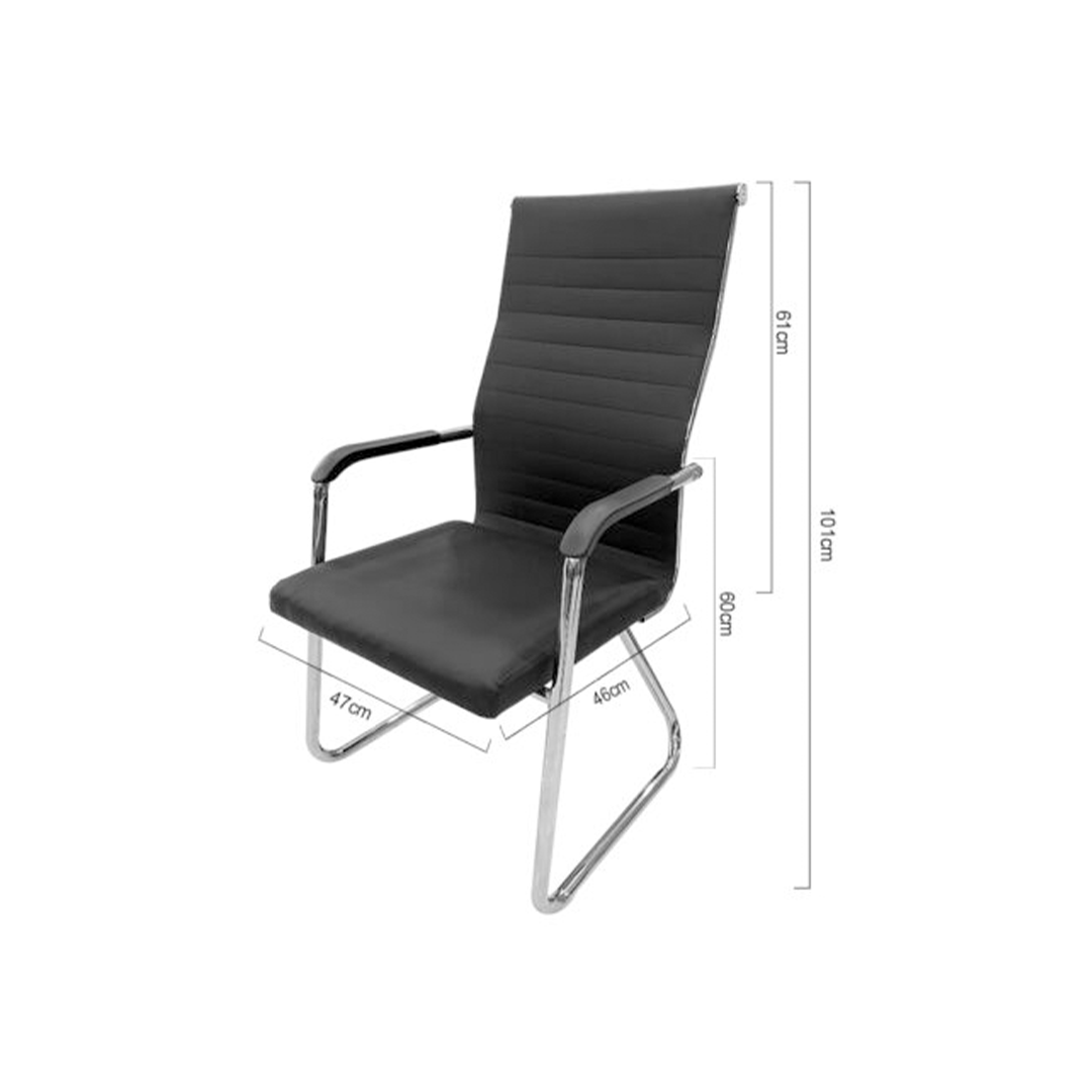 Silla de Recibidor XCON C039V Negra – Juego de 2 - Imagen 2