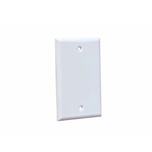 Tapa Plástica Venlogic Face Plate Ciega Blanca