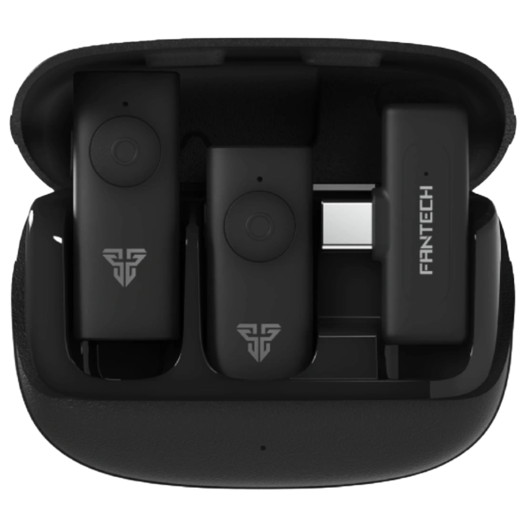 Fantech WMV21C Leviosa Air Type-C – Micrófono Inalámbrico para Grabación y Streaming - Imagen 3