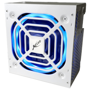 Power Supply XCON 750W Blanco – Ventilador RGB 5 Colores