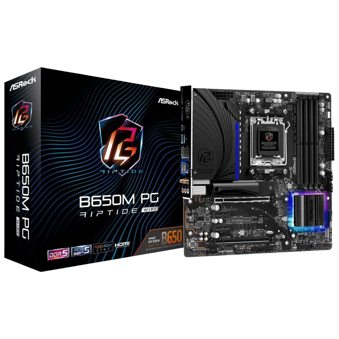 Motherboard AM5 ASROCK (Mod. B650M PG Riptide WiFi)