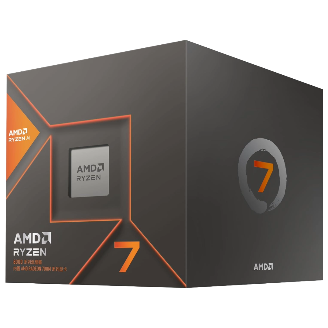 Procesador AMD Ryzen 7 8700G con Radeon 780M, 8 núcleos, 16 hilos, con Fan