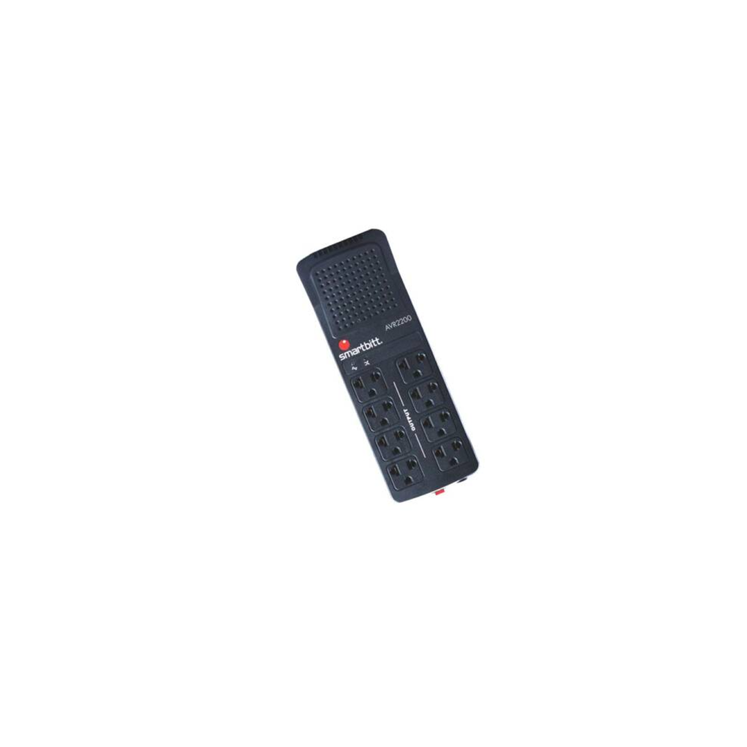 Regulador Smartbitt SBAVR2200 2200VA 1100W 8 salidas - Imagen 3