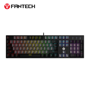 Fantech K515S Negro – Teclado Gamer USB 104 Teclas