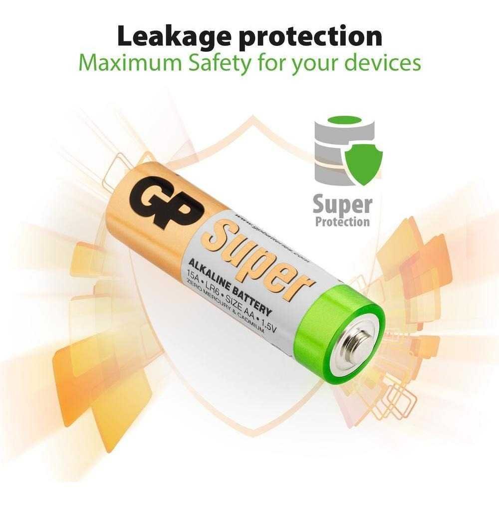 Pila AA Super Alkaline (1.5V, GPPCA15AS006) - Imagen 2