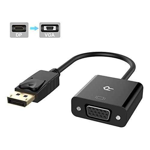 Adaptador Venlogic DisplayPort a VGA EP-D616 Blanco