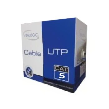Cable de Red Venlogic Cat5 1000 Pies CCA Gris - Imagen 2