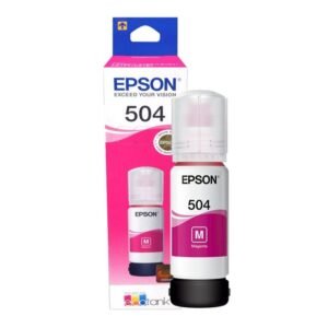 Tinta Epson T504 Magenta – Compatible con Epson L4160 y L6270