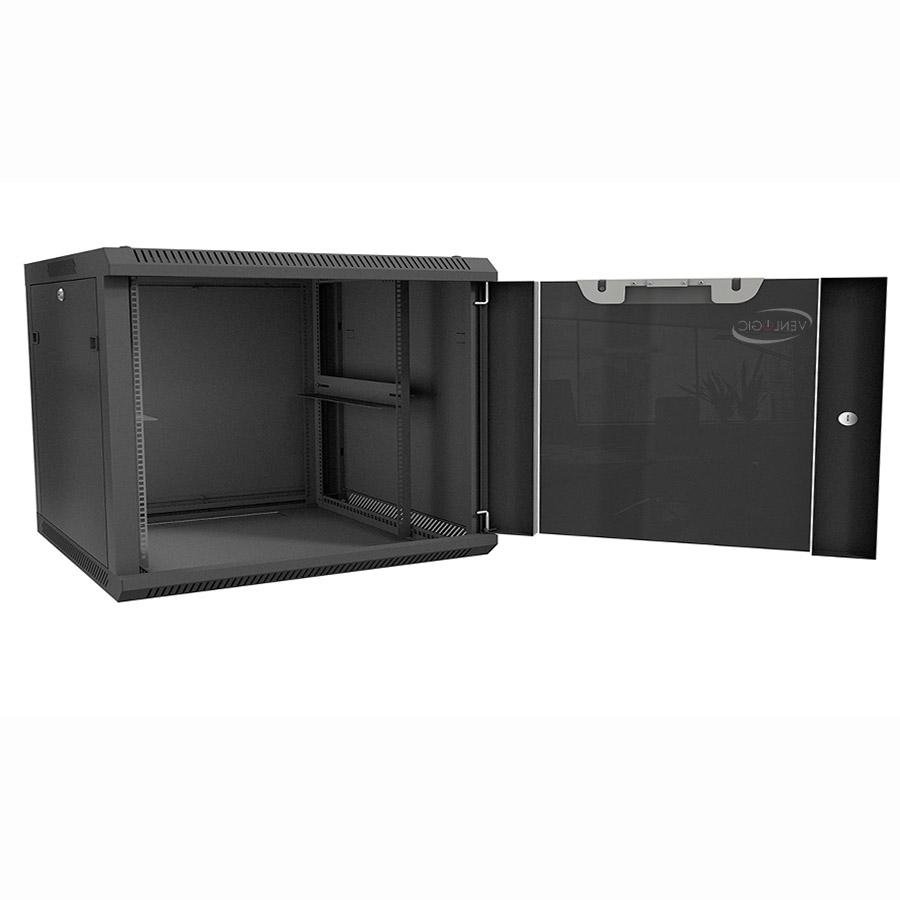 Gabinete de Pared Venlogic 12U QA6412 600x450mm Cerrado - Imagen 2