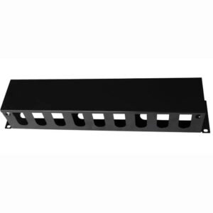 Organizador de Cables Venlogic HP-8 2U Metálico para Gabinetes