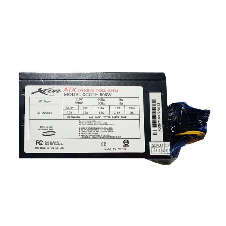Fuente de Poder XCON 500W 24 Pines – Nueva